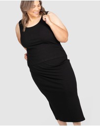 Love Your Wardrobe - Arial Rib Tank
