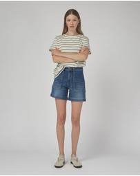 DRICOPER DENIM - Zaplin Rodeo Blue Denim Shorts