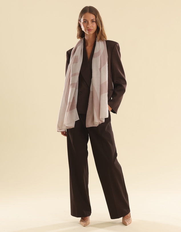 Morgan & Taylor - Evie Light-Weight Scarf in Beige