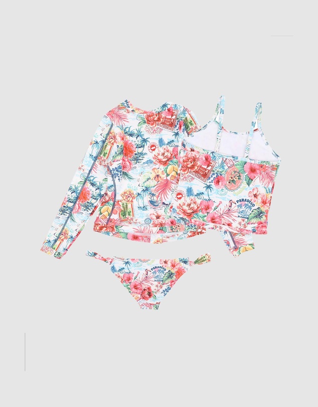 Minihaha - Selena 3 Piece Tankini Rash Set - Kids