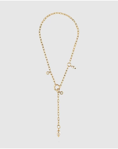 Philipp Plein - Plein Rhapsody Gold-Tone Necklace