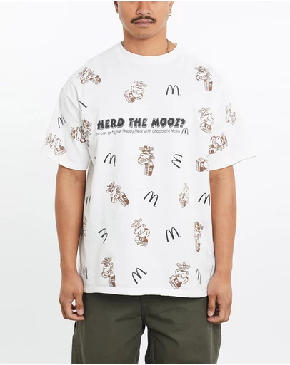 Vintage by The Real Deal - Pre Loved - Vintage 1995 McDonald's Chocolate Milk Tee