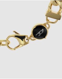 Diesel - Steel Gold Tone Bracelet