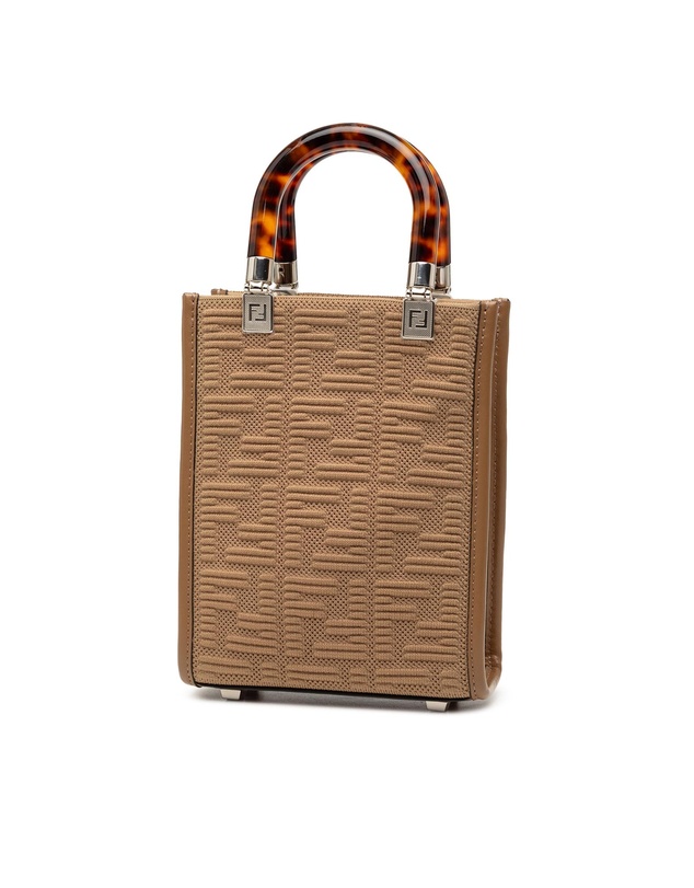 Pre-Loved by Azura Reborn - Pre-Loved Mini Zucca Embossed Technical Fabric Sunshine Shopper Tote