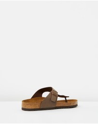 Birkenstock - Unisex Gizeh Birko-Flor Nubuck Regular Sandals