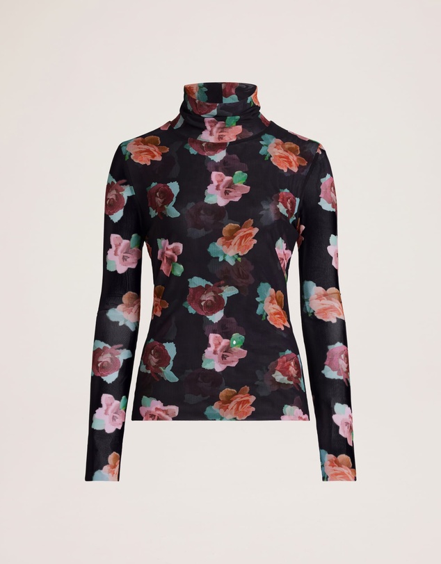 SABA - Bettina Long Sleeve Mesh Top