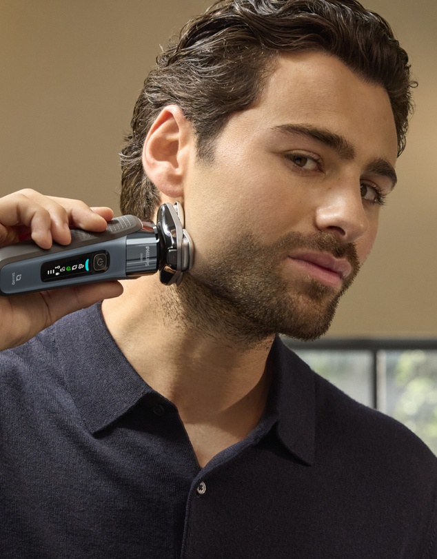 Philips - Philips Series i9000 Electric Shaver Taubenblau