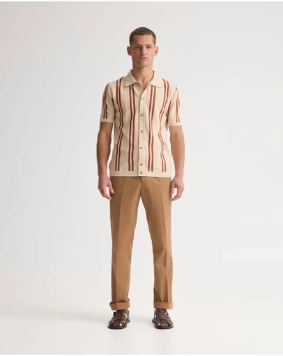 Oxford - Francisco Polo Collar Knit