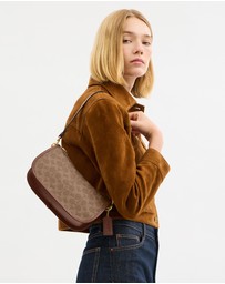 Coach - Coated Canvas Signature Waverly Bag