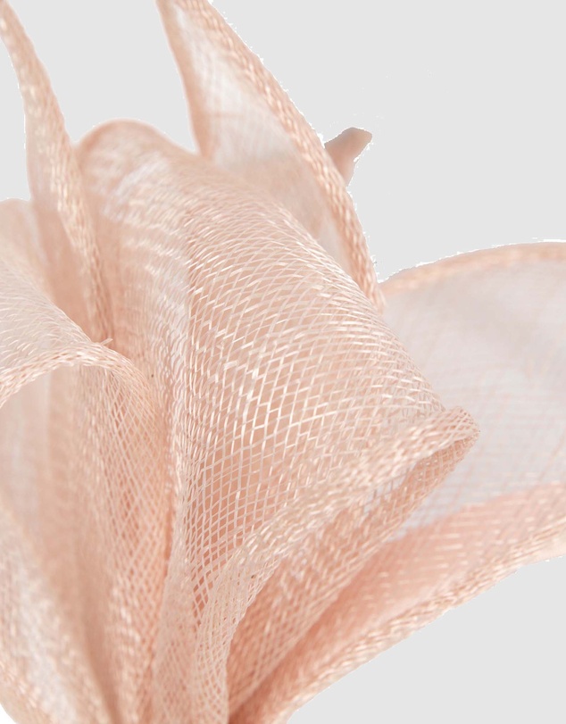 Max Alexander - Blush Sinamay Bow Fascinator