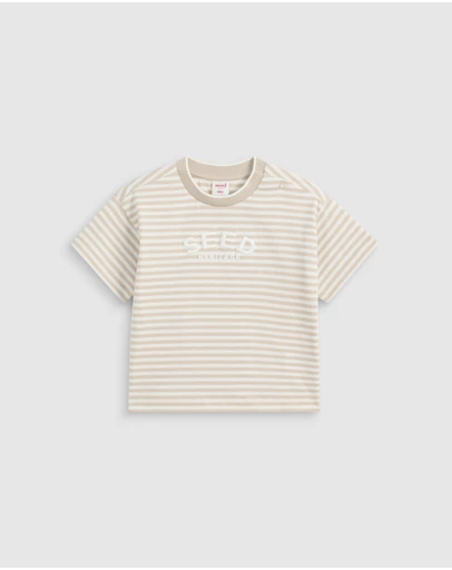Seed Heritage - Core Stripe Logo Tee