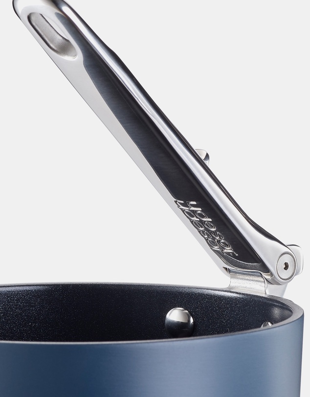 Joseph Joseph - Space Non-stick Saucepan with Folding Handles and Lid - 19 cm
