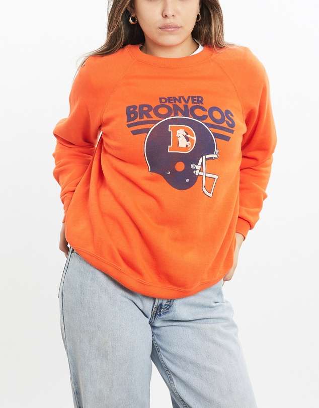 Vintage by The Real Deal - Pre Loved - Vintage 80s NFL Denver Broncos Sweatshirt