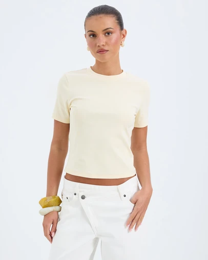 Calli - Jessie Crew Neck Baby Tee