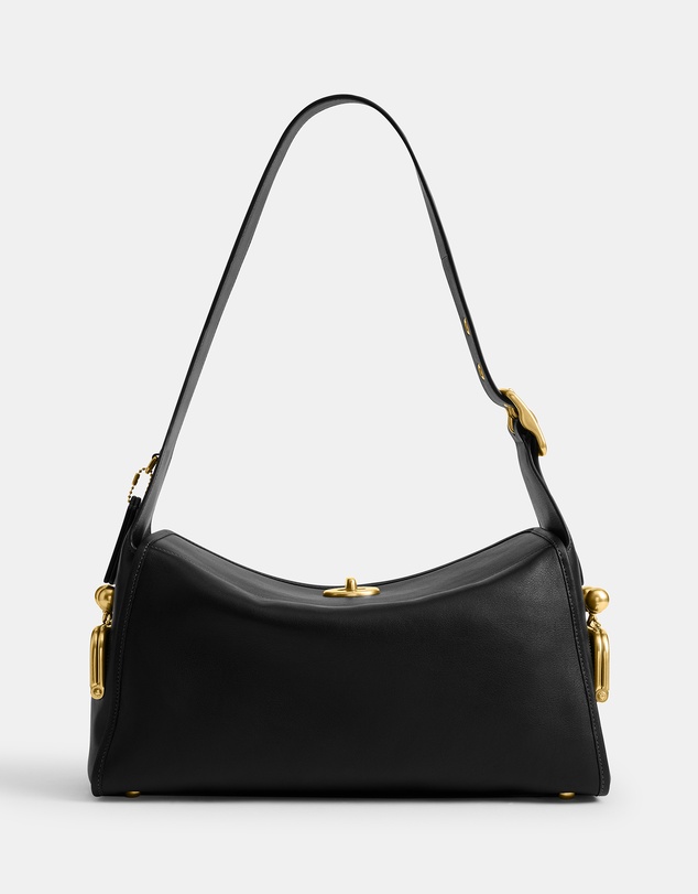Coach - Natural Grain Leather Haversack Bag