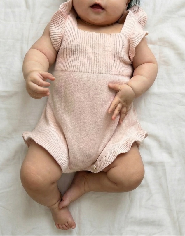 Sonne - Elara Frill Knit Romper