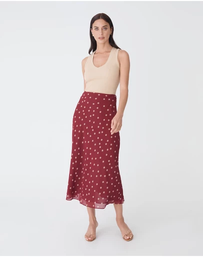 Forcast - Lottie Printed Skirt