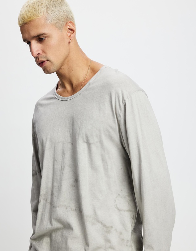 Surrounded By Ghosts - The Sapphirine Cotton Long Sleeve T-Shirt