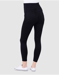 Ripe Maternity - Rebel Ankle Grazer Jeggings