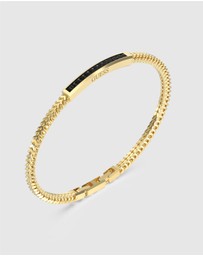 GUESS - Gold-Tone Guess Noir Bracelet