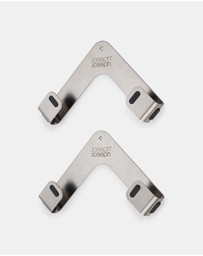 Joseph Joseph - Space Pack of 2 Stainless Steel Pan Lid Holders