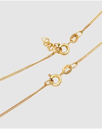 Elli Jewelry - Necklace Set Heart Clover Mother and Daughter 925 Sterling Silver Gold Plated