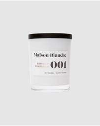 Maison Blanche - 001 Cotton & Chamomile - Medium Candle
