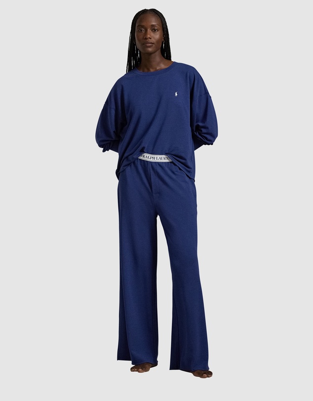 Polo Ralph Lauren - Club Terry Long Sleeve Cotton Jersey Pyjama Set