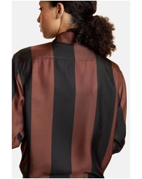 Cynthia Rowley - Silk Striped Button-Up Shirt