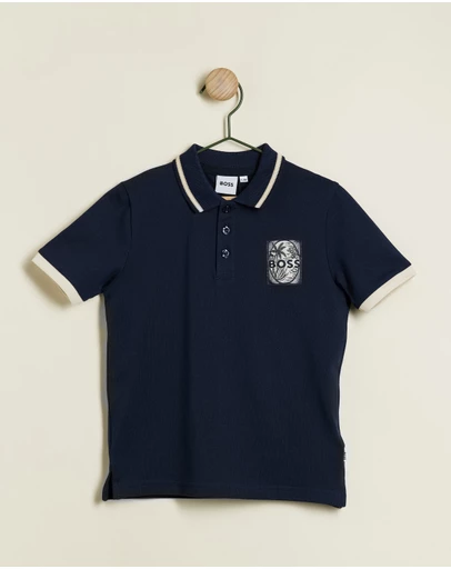 BOSS - Short Sleeve Polo - Kids-Teens
