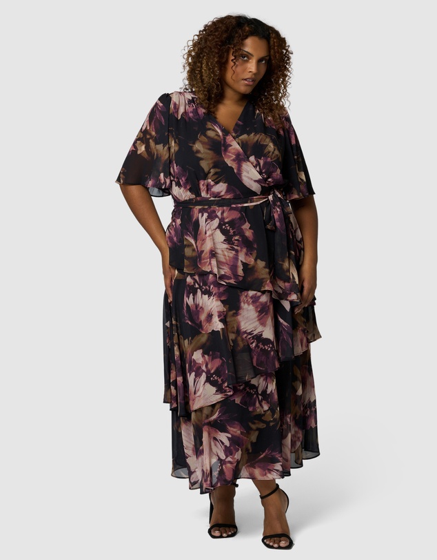 Pink Dusk by Curve Project - Hypnotic Maxi Dress
