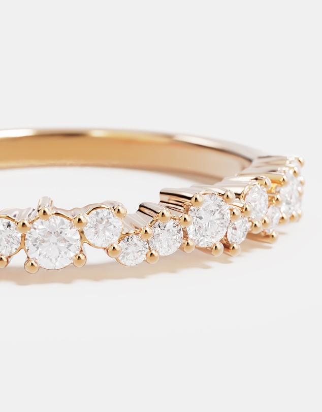 By Charlotte - Crystal Dust Fine Ring