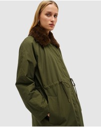 Neuw - Faux Fur Collar Parka