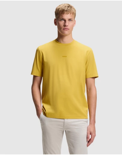 BOSS - Layered Logo Print Relaxed T-Shirt