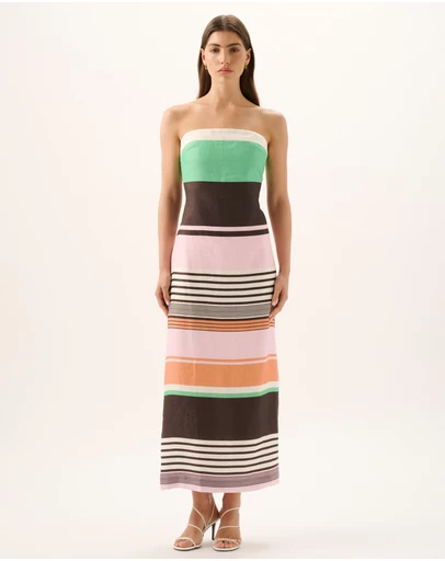 ROAME. - Frieda Strapless Dress