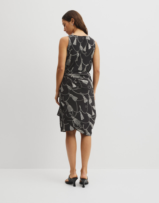 Country Road - Print Sarong Skirt