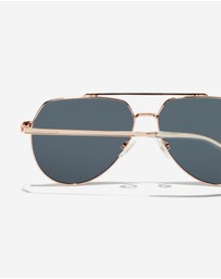 Hawkers Co - HAWKERS - Polarized Rose Gold SHADOW Sunglasses for Men and Women UV400