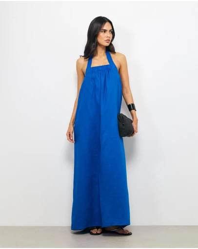 AERE - Dovie Linen Maxi Dress