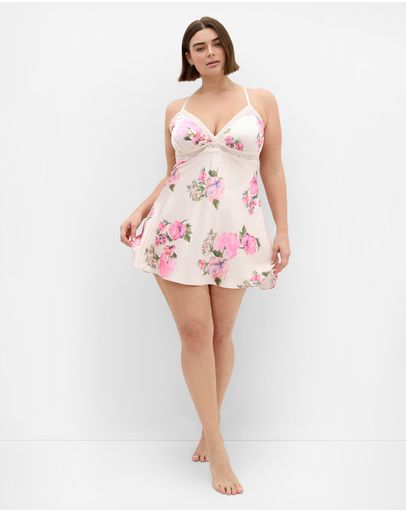 Pink Floral Print