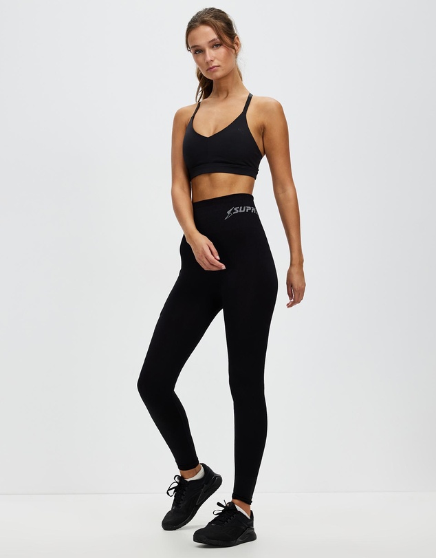 Supacore - Patented Charlotte CORETECH® Injury Recovery and Postpartum Compression 7/8 Leggings with pocket