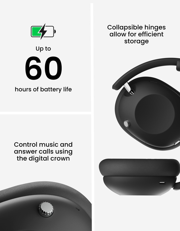 Sudio - K3 Pro - Over-Ear Hybrid Active Noise Cancelling Headphones