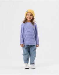 Goldie + Ace - Essential Stripe Rib Top - Babies-Kids