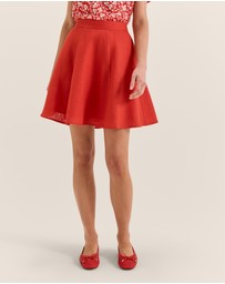 Review - Norah Linen Mini Skirt