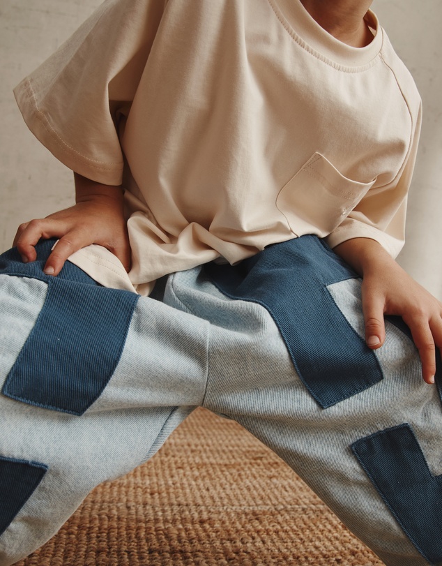 Alfred - Chester Patch Pants I Navy