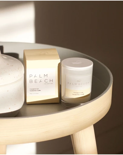 Palm Beach Collection - Coconut & Lime 90g Scented Soy Candle