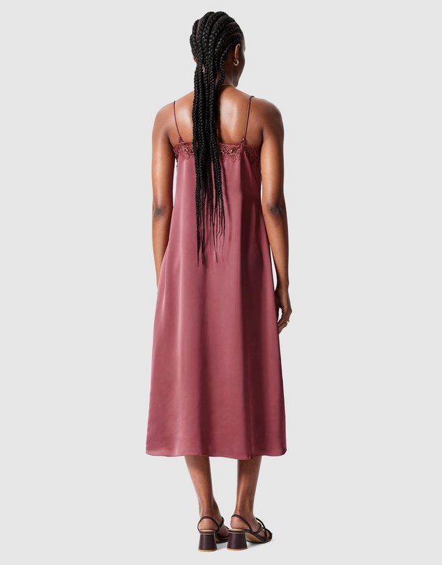 & Other Stories - Satin Slip Midi Dress