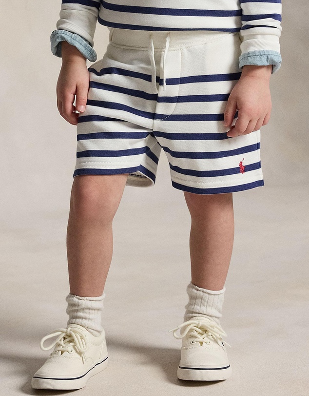Polo Ralph Lauren - Striped French Terry Shorts - Babies-Kids