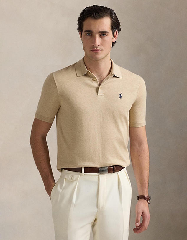 Polo Ralph Lauren - Cotton Polo-Collar Sweater