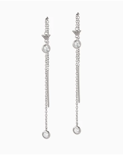 Emporio Armani - Silver Tone Earring