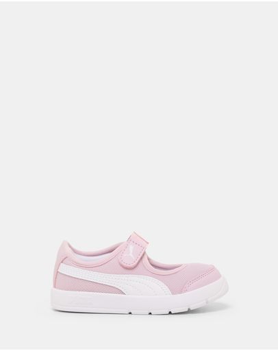 Mauve/White